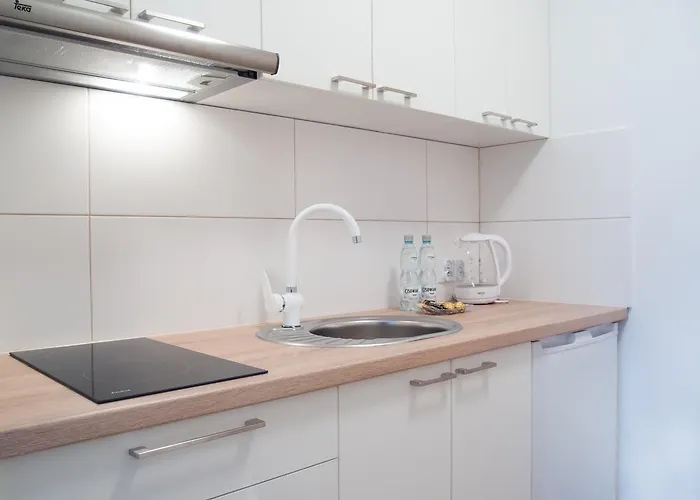 Bedroom Krzywoustego 14 Apartment Szczecin